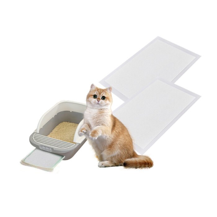Disposable Litter Box Pads - Extra Absorbent, Prevents Leaks & Odors