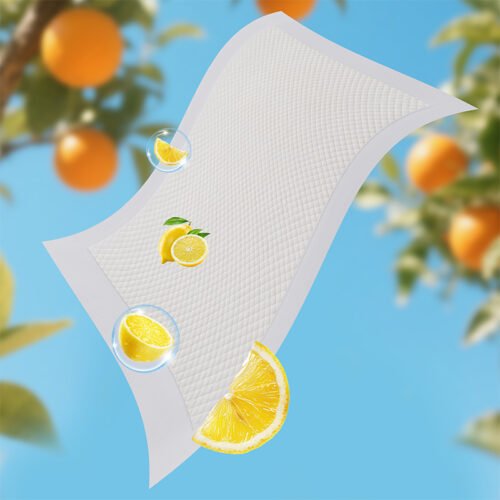 Natural Essential Oil Disposable Puppy Pads,Odor Control, Super Absorbent & Leak-Proof